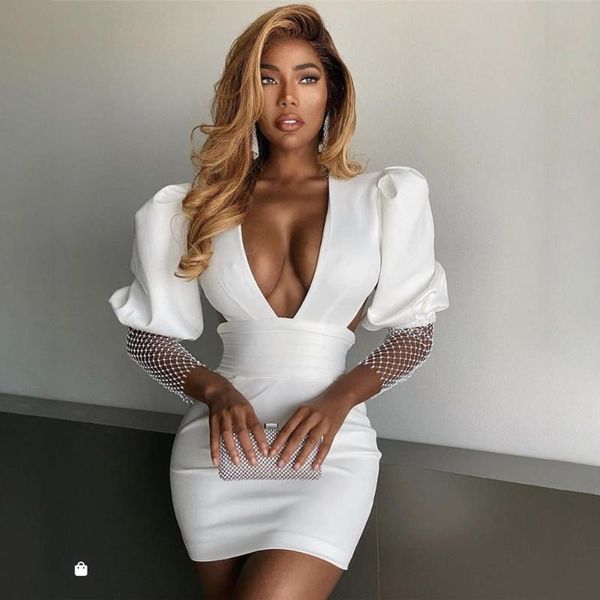 casual dresses black white long sparkly sleeve backless bodycon elegant dress cocktail party vestidos, Black;gray
casual dresses black white long sparkly sleeve backless bodycon elegant dress cocktail party vestidos, Black;gray