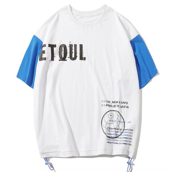 olrik summer color block printed for young men's loose round neck cotton short sleeve t-shirt t-shirt men's lovers 23lek, Blue
olrik summer color block printed for young men's loose round neck cotton short sleeve t-shirt t-shirt men's lovers 23lek, Blue