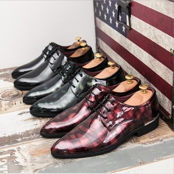 jx763 men dress shoes formal business work soft patent leather pointed toe for man male men's oxford flats zapatos de hombre, Black
jx763 men dress shoes formal business work soft patent leather pointed toe for man male men's oxford flats zapatos de hombre, Black