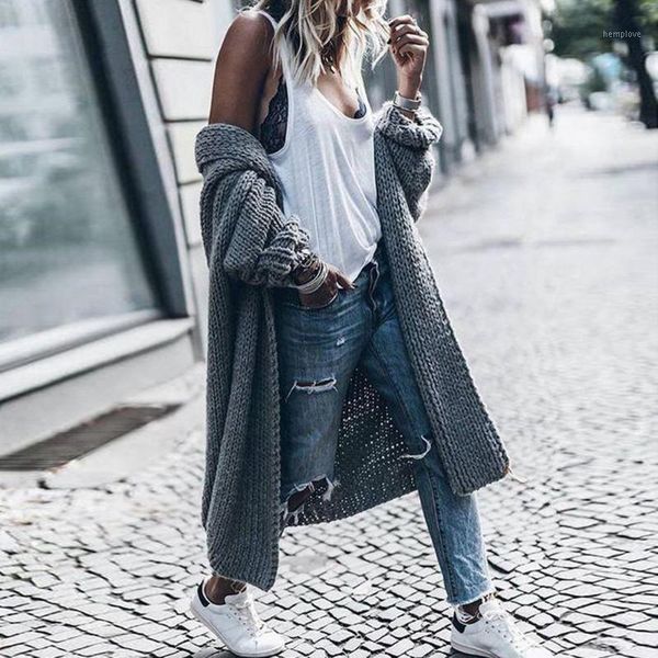coat women autumn winter wool cardigan solid loose thickening bat sleeve jacket long sweater 2020 plus size cárdigan suéter1, White
coat women autumn winter wool cardigan solid loose thickening bat sleeve jacket long sweater 2020 plus size cárdigan suéter1, White