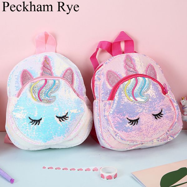 new unicorn sequins kids bag laser cartoon children's girl school bags sequin toy backpack mochila infantil school backpack lj200917
new unicorn sequins kids bag laser cartoon children's girl school bags sequin toy backpack mochila infantil school backpack lj200917