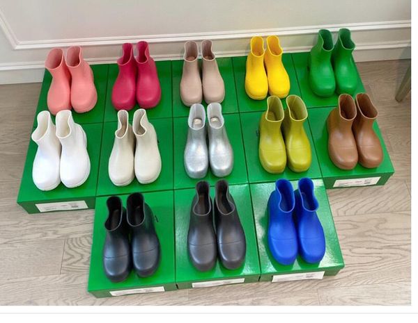 new fashion puddle womens designer short boots light waterproof casual shoes genuine rubber oversized sole various colors boots, Black
new fashion puddle womens designer short boots light waterproof casual shoes genuine rubber oversized sole various colors boots, Black