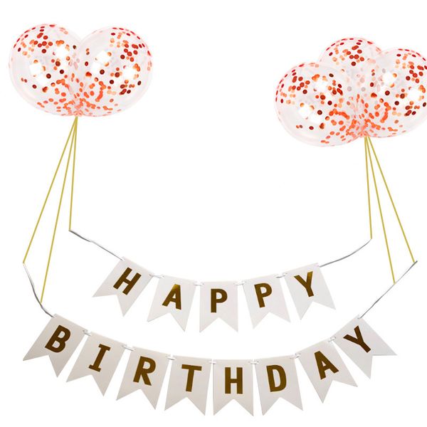 paper 1set happy banner letter rose gold confetti latex balloon baby shower kids birthday party decorations supplies
paper 1set happy banner letter rose gold confetti latex balloon baby shower kids birthday party decorations supplies