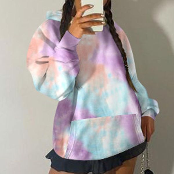 women's hoodies & sweatshirts fashion hooded winter woman 2021 tie-dye sweatshirt long sleeve pocket pullover autumn clothes women suda, Black
women's hoodies & sweatshirts fashion hooded winter woman 2021 tie-dye sweatshirt long sleeve pocket pullover autumn clothes women suda, Black