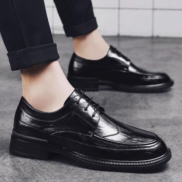 Men Casual Shoes Mens oxfords Leather Male Sneakers Men outdoor lace up fashion Soft flat Breathable Black Driving party Shoes #Uo9L 
Men Casual Shoes Mens oxfords Leather Male Sneakers Men outdoor lace up fashion Soft flat Breathable Black Driving party Shoes #Uo9L