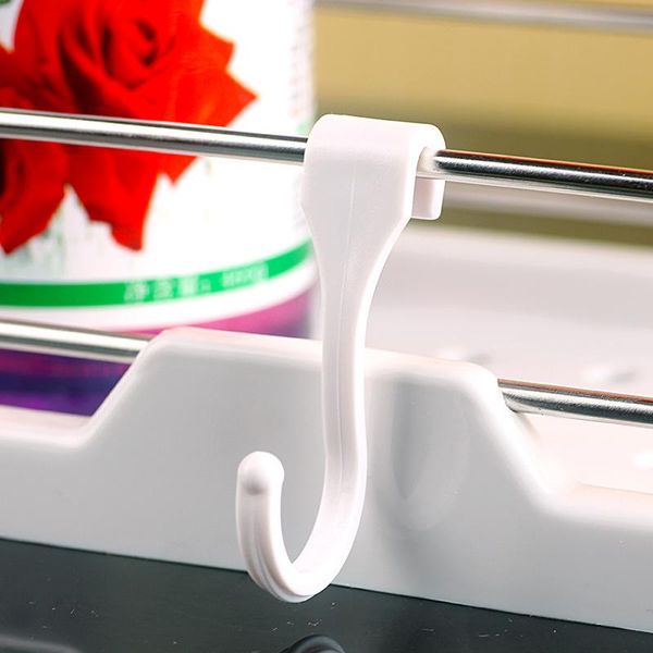 hooks & rails 10pcs /lot plastic stainless steel rack basket small hook y removable towel baskets sundries hanger home storage
hooks & rails 10pcs /lot plastic stainless steel rack basket small hook y removable towel baskets sundries hanger home storage