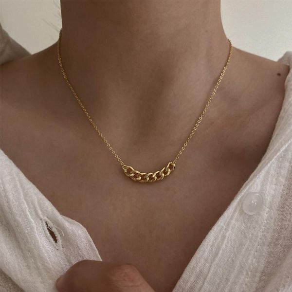 gold silver color thick cuban chain necklaces curb link necklaces for women small charm minimalist necklace 2021 hot
gold silver color thick cuban chain necklaces curb link necklaces for women small charm minimalist necklace 2021 hot