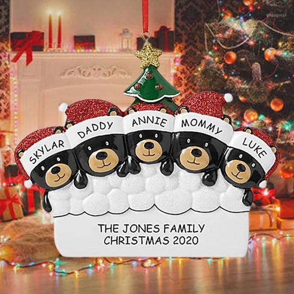 2020 black bear family christmas tree ornament personalized hanging diy gift gxma1 
2020 black bear family christmas tree ornament personalized hanging diy gift gxma1