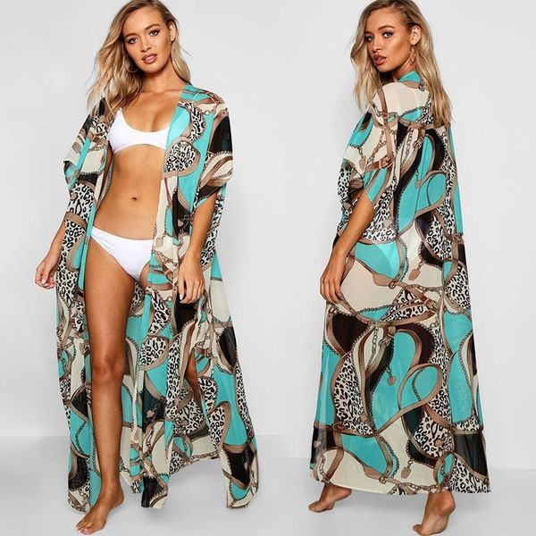 green bohemian multicolored printed plus size women summer beachwear long kimono cardigan beach blouse shirt pareo n700 y200622, White
green bohemian multicolored printed plus size women summer beachwear long kimono cardigan beach blouse shirt pareo n700 y200622, White
