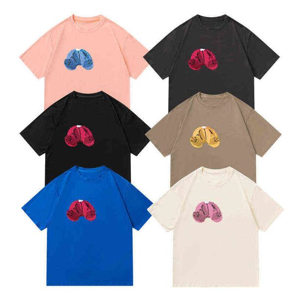 2022 women mens tee short sleeve bear t-shirt tshirt womens men shirts causal letter loose crewneck quick dry breathable palms printing, White;black
2022 women mens tee short sleeve bear t-shirt tshirt womens men shirts causal letter loose crewneck quick dry breathable palms printing, White;black