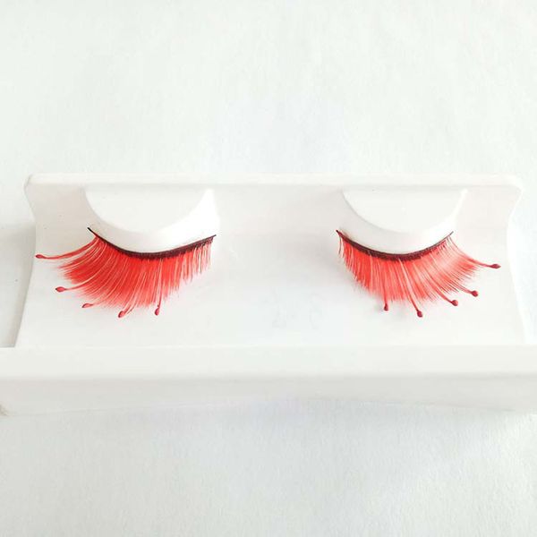 false eyelash a pair women 's halloween party party makeup art red wave false eyelashes p # 820
false eyelash a pair women 's halloween party party makeup art red wave false eyelashes p # 820