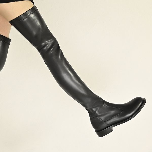 2021 winter long for female fashions genuine leather shoes/ microfibe on knee high boots 5i6x, Black
2021 winter long for female fashions genuine leather shoes/ microfibe on knee high boots 5i6x, Black