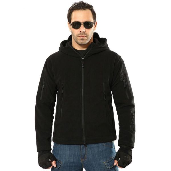 outdoor hooded tactical fleece hiking jacket men thick soft shell jacket oversize long sleeve casual fluffy black coat, Black;brown
outdoor hooded tactical fleece hiking jacket men thick soft shell jacket oversize long sleeve casual fluffy black coat, Black;brown