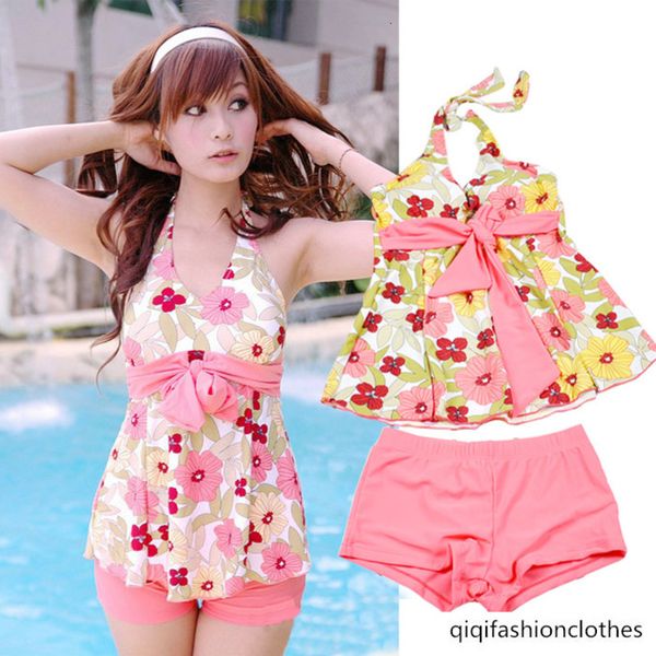 large size swimsuit female sunflower loose cover belly show thin conservative color matching flat angle sports split body spring, White;black
large size swimsuit female sunflower loose cover belly show thin conservative color matching flat angle sports split body spring, White;black