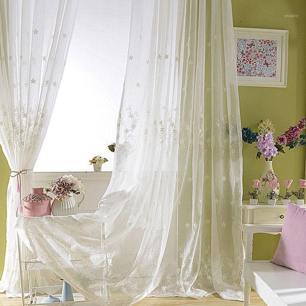 new flowers white embroidered tulle curtains living room modern transparent curtains bedroom blind custom size1
new flowers white embroidered tulle curtains living room modern transparent curtains bedroom blind custom size1