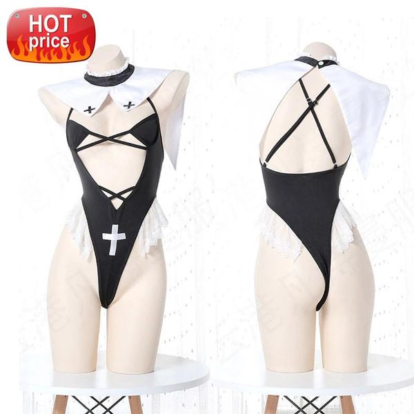 lingerie body suit for women lolita underwear cute swimwear sukumizu sister lingerie set nun cosplay uniform wholesale #9a5z, Black;white
lingerie body suit for women lolita underwear cute swimwear sukumizu sister lingerie set nun cosplay uniform wholesale #9a5z, Black;white
