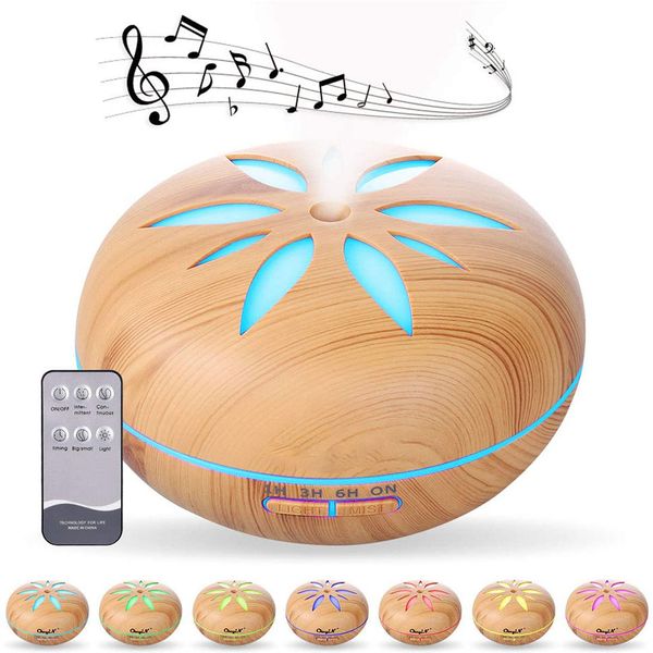 essential oil diffuser, 550ml bluetooth aroma diffuser for home, ultrasonic cool mist humidifier with music player function, timer and light
essential oil diffuser, 550ml bluetooth aroma diffuser for home, ultrasonic cool mist humidifier with music player function, timer and light