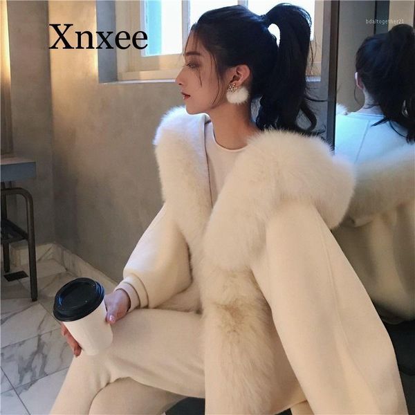 women's wool & blends 2021 women winter fashion loose fur poncho cape coat big collar shawl cloak knit cashmere batsleeve pashmina wrap, Black
women's wool & blends 2021 women winter fashion loose fur poncho cape coat big collar shawl cloak knit cashmere batsleeve pashmina wrap, Black