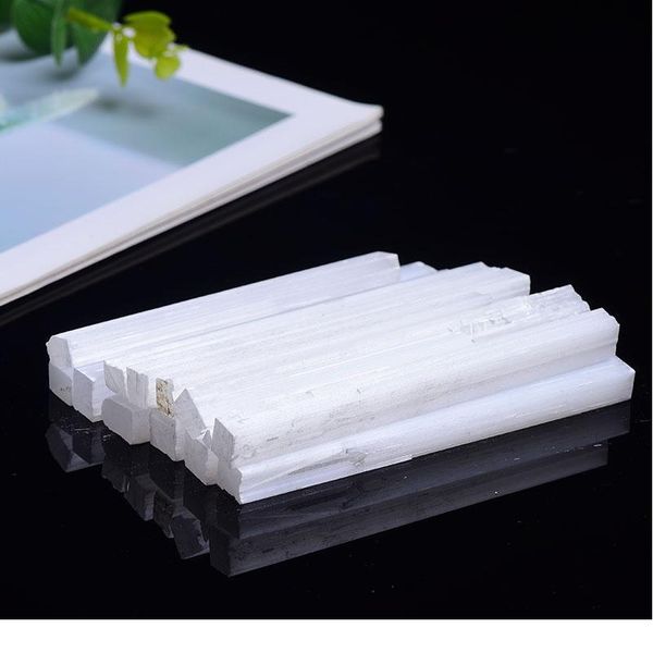 natural white selenite crystal stick chips gypsum quartz rough minerals reiki specimen point healing stone home decora qylnms, Black
natural white selenite crystal stick chips gypsum quartz rough minerals reiki specimen point healing stone home decora qylnms, Black