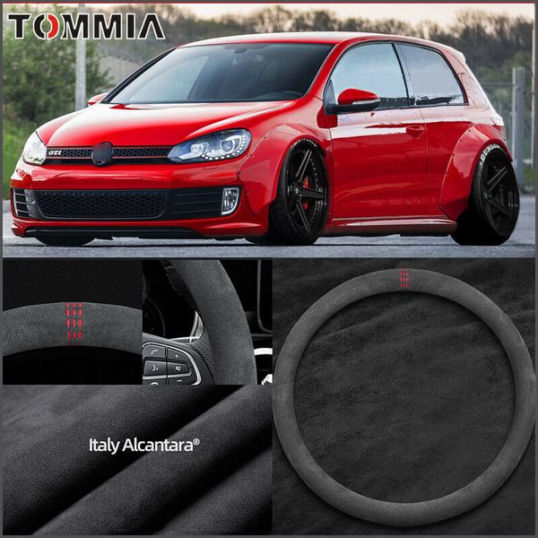 non-slip black alcantara suede car steering wheel cover for volkswagen golf 6
non-slip black alcantara suede car steering wheel cover for volkswagen golf 6
