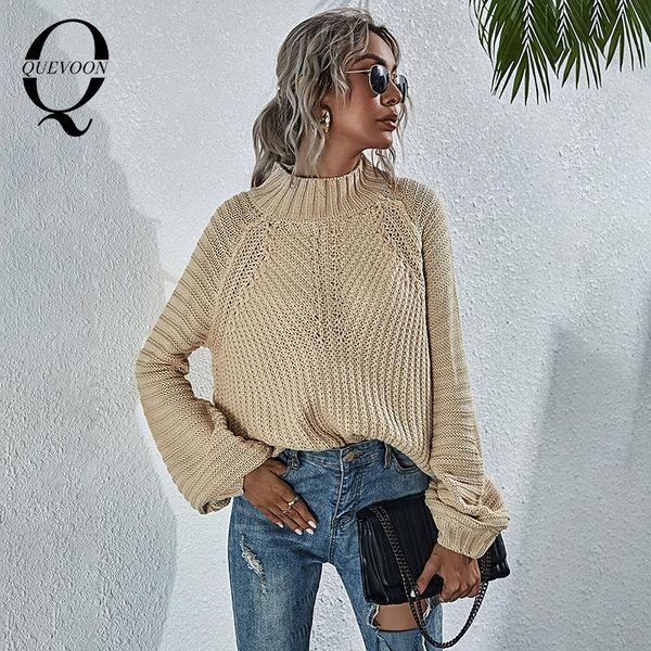 quevoon solid style oversize jumpers long sleeve round neck knitting ladies jumpers elegant streetwear fashion winter warm, White;black
quevoon solid style oversize jumpers long sleeve round neck knitting ladies jumpers elegant streetwear fashion winter warm, White;black
