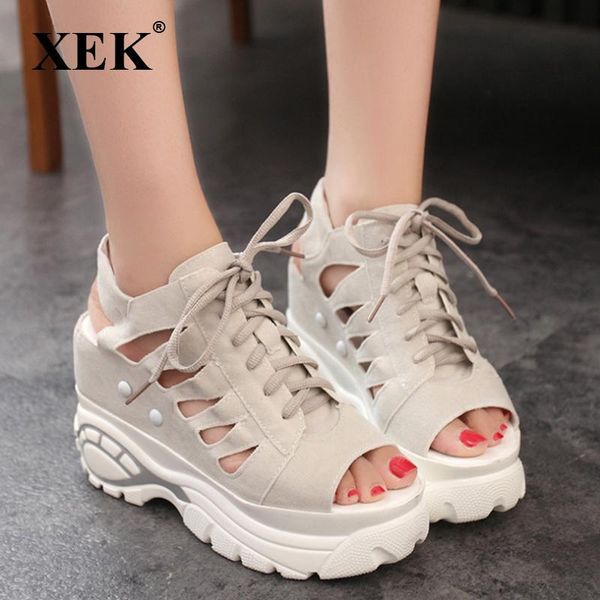 xek 2021 summer new fashion women shoes high-heeled open toe lace sandals female wedges fish mouth shoes woman zll683, Black
xek 2021 summer new fashion women shoes high-heeled open toe lace sandals female wedges fish mouth shoes woman zll683, Black