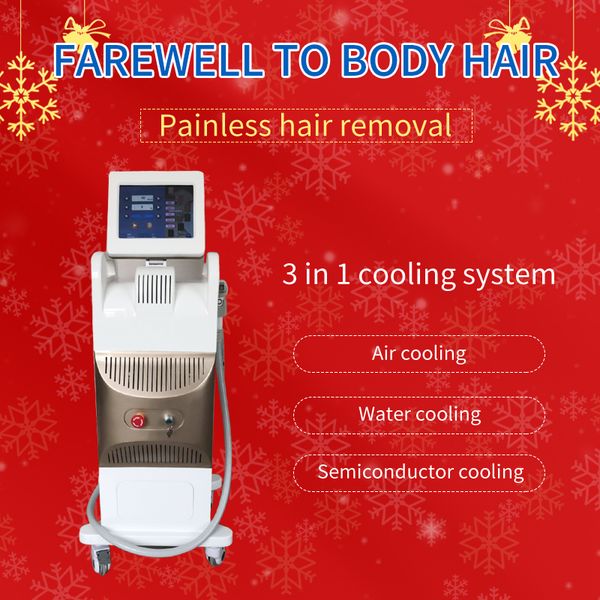 vertical diode laser hair removal machine with 1064nm+808nm+755nm wavelength for salon clinic spa, Black
vertical diode laser hair removal machine with 1064nm+808nm+755nm wavelength for salon clinic spa, Black