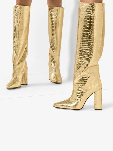 2021 fleece golden serpent skin printing heel high fall rain boots of west cowgirl female leather atsv, Black
2021 fleece golden serpent skin printing heel high fall rain boots of west cowgirl female leather atsv, Black