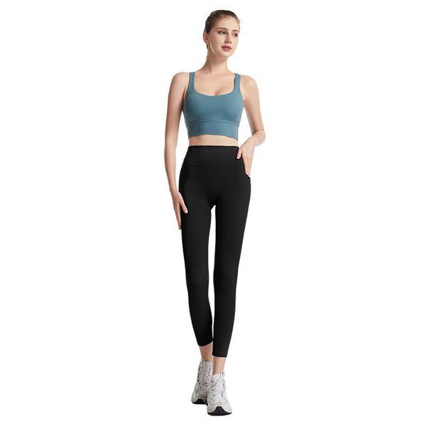 capris solid high color women's tight waist dermatological friendly nude yoga sports pants, Gray
capris solid high color women's tight waist dermatological friendly nude yoga sports pants, Gray