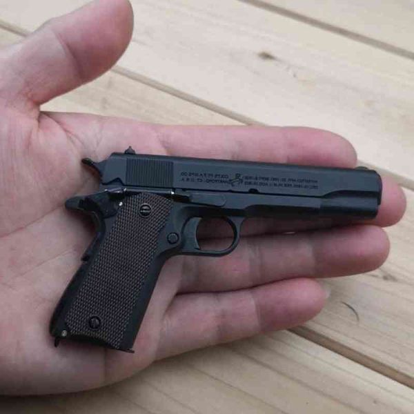 231: 2.05 toy gun alloy empire 1911 metal model removable throwing shell can not launch boy gifts
231: 2.05 toy gun alloy empire 1911 metal model removable throwing shell can not launch boy gifts