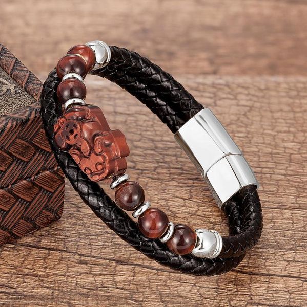 фэн-шуй тигровый глаз камень браслетом мужчины женщины unisex leather rope chain gold red pixiu богатство good luck женщины браслет подарков, Golden;silver
фэн-шуй тигровый глаз камень браслетом мужчины женщины unisex leather rope chain gold red pixiu богатство good luck женщины браслет подарков, Golden;silver
