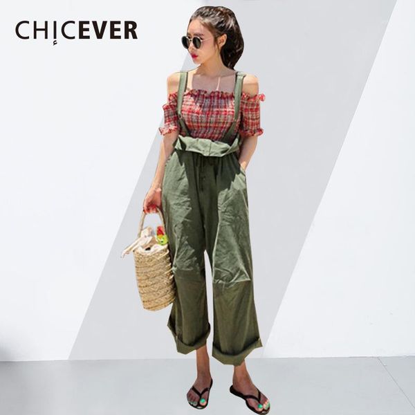 women's jumpsuits & rompers chicever spaghetti strap womens jumpsuit sleeveless backless 2021 summer ruffles ladies casual wide legs fa, Black;white
women's jumpsuits & rompers chicever spaghetti strap womens jumpsuit sleeveless backless 2021 summer ruffles ladies casual wide legs fa, Black;white