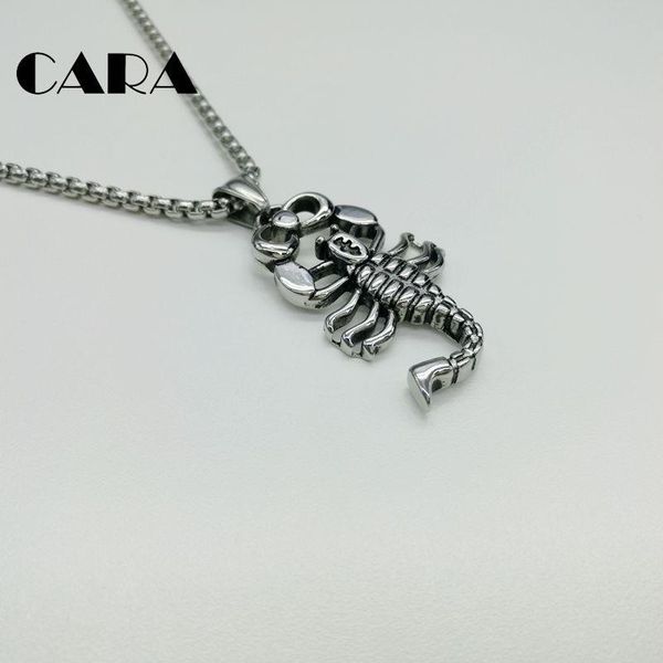 pendant necklaces scorpion necklace stainless steel 316l w/ chain halloween present for men women kid biker jewelry cara0137, Silver
pendant necklaces scorpion necklace stainless steel 316l w/ chain halloween present for men women kid biker jewelry cara0137, Silver