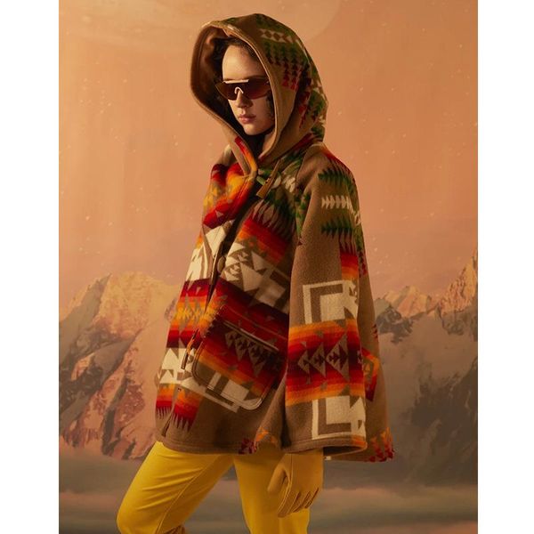cutubly hooded coat for women printed woolen warm coat autumn winter women's new long-sleeved christmas, Black
cutubly hooded coat for women printed woolen warm coat autumn winter women's new long-sleeved christmas, Black