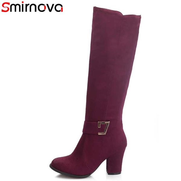 smirnova big size 34-48 new knee high boots for women thick high heels winter boots ladies shoes women's shoes, Black
smirnova big size 34-48 new knee high boots for women thick high heels winter boots ladies shoes women's shoes, Black