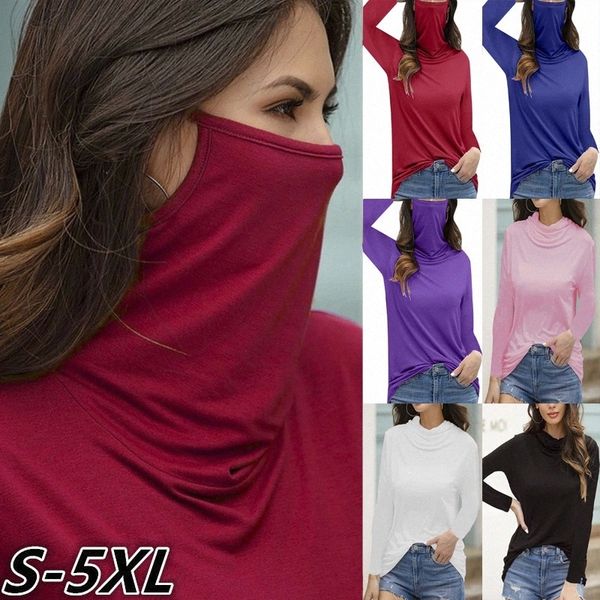 2020 plus size women's fashion casual selling new multi-function dust mask women's long sleeve t-shirt oversized tshirt #xb57, White
2020 plus size women's fashion casual selling new multi-function dust mask women's long sleeve t-shirt oversized tshirt #xb57, White