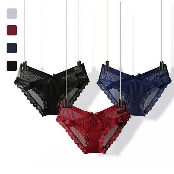 women lace ladies panties briefs cotton seamless low waist slim pretty comfortable cute women underwear, Black;pink
women lace ladies panties briefs cotton seamless low waist slim pretty comfortable cute women underwear, Black;pink