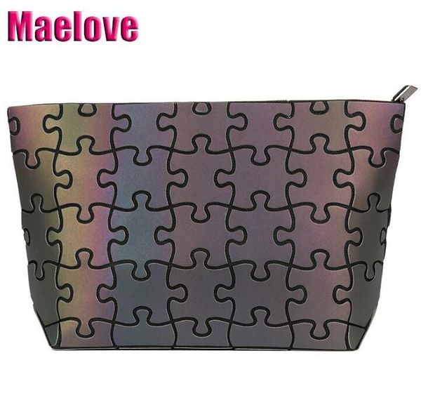 maelove luminous bag puzzle shape geometric handbag women's clutch purse leather handbags chain shoulder bags ing
maelove luminous bag puzzle shape geometric handbag women's clutch purse leather handbags chain shoulder bags ing