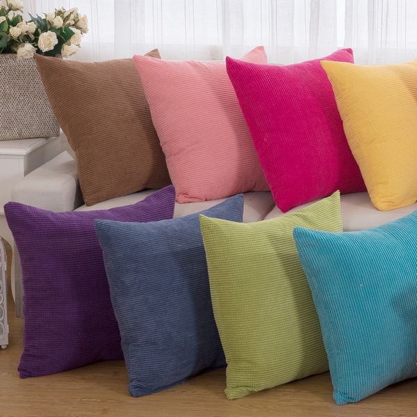 1pcs 43*43cm solid color corduroy fabric throw pillow cushion cover seat car home decor sofa bed decorative pillowcase 40094
1pcs 43*43cm solid color corduroy fabric throw pillow cushion cover seat car home decor sofa bed decorative pillowcase 40094
