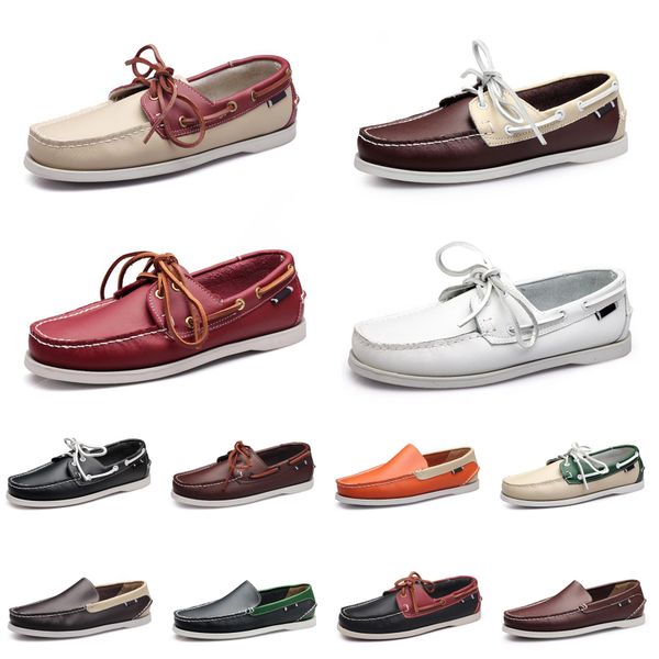men casual shoes loafers leather sneakers bottom low cut classic triple white black gr
men casual shoes loafers leather sneakers bottom low cut classic triple white black gr
