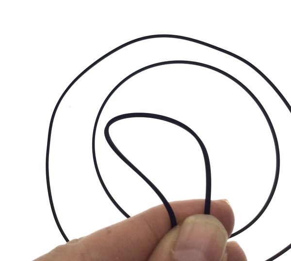 1mm transmission rubber drive belt for walkman repeater cassette deck counter audio tape recorder
1mm transmission rubber drive belt for walkman repeater cassette deck counter audio tape recorder