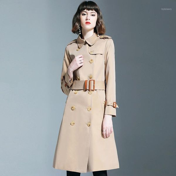 2019 autumn new brand women trench coat long windbreaker europe america fashion trend double-breasted slim long trench s xxl1, Tan;black
2019 autumn new brand women trench coat long windbreaker europe america fashion trend double-breasted slim long trench s xxl1, Tan;black