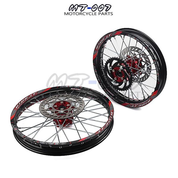 1.60-17 & 1.85-14 inch front rear alloy wheel rim with cnc hub brake disc for kayo hr-160cc ty150cc dirt pit bike 14/17 inch
1.60-17 & 1.85-14 inch front rear alloy wheel rim with cnc hub brake disc for kayo hr-160cc ty150cc dirt pit bike 14/17 inch