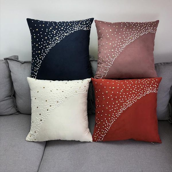 luxury thick velvet color drilling cushion home sofa car l decorative pillowcase custom pillow
luxury thick velvet color drilling cushion home sofa car l decorative pillowcase custom pillow
