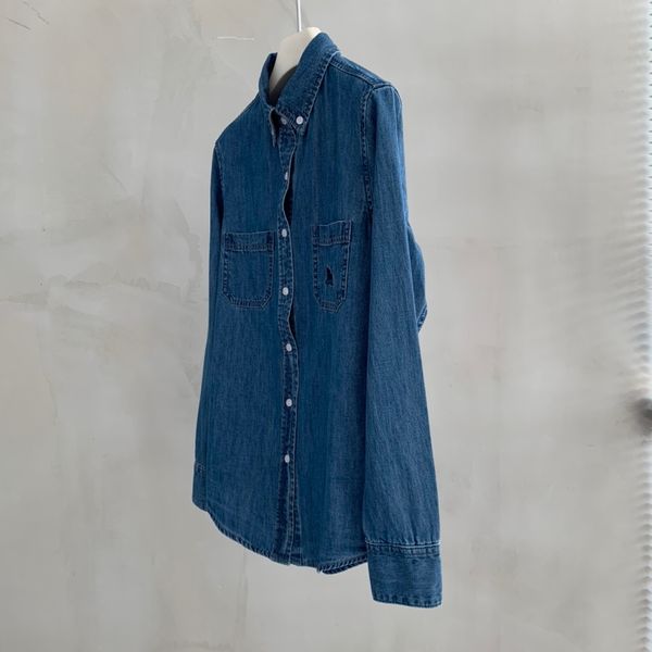 pure effect 2021 fabric quality lapel carriage new retro high fashionable embroidery decoration 0108b021 denim shirt female cotton mqujm
pure effect 2021 fabric quality lapel carriage new retro high fashionable embroidery decoration 0108b021 denim shirt female cotton mqujm