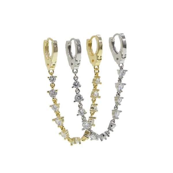 hoop & huggie 1 piece gothic punk handcuff cz tassel chain earrings cubic zirconia european fashion long link chains earring for women, Golden;silver
hoop & huggie 1 piece gothic punk handcuff cz tassel chain earrings cubic zirconia european fashion long link chains earring for women, Golden;silver