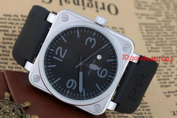2017 new style limited watch mechanical br01-92 watches black black aviation men sport watch edition automatic case men's dive rubber b, Slivery;brown
2017 new style limited watch mechanical br01-92 watches black black aviation men sport watch edition automatic case men's dive rubber b, Slivery;brown