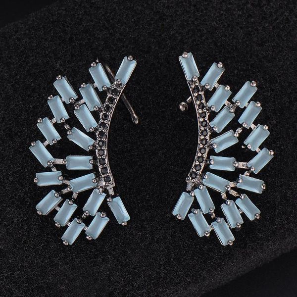 godki 31mm luxury trendy feather geometric cubic zirconia women bridal wedding party earring fashion jewelry for women, Golden;silver
godki 31mm luxury trendy feather geometric cubic zirconia women bridal wedding party earring fashion jewelry for women, Golden;silver