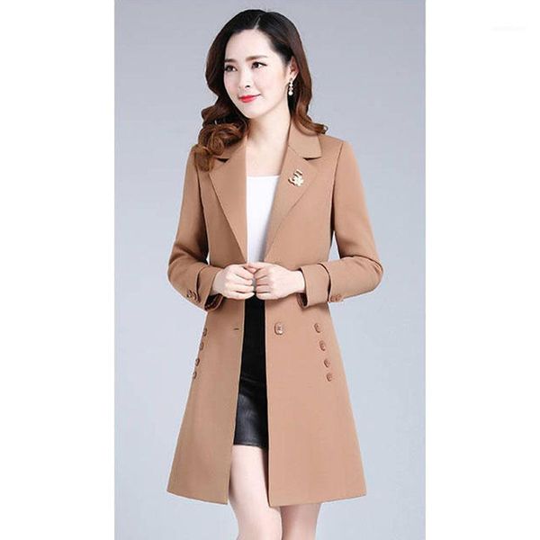 windbreaker female long section 2020 new autumn temperament slim thin coat thin section autumn coat a4541, Tan;black
windbreaker female long section 2020 new autumn temperament slim thin coat thin section autumn coat a4541, Tan;black