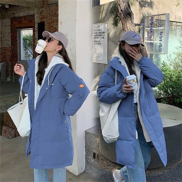 down parka middle and long winter women's bread clothes students' cotton coat padded jacket 807 211216, Black
down parka middle and long winter women's bread clothes students' cotton coat padded jacket 807 211216, Black